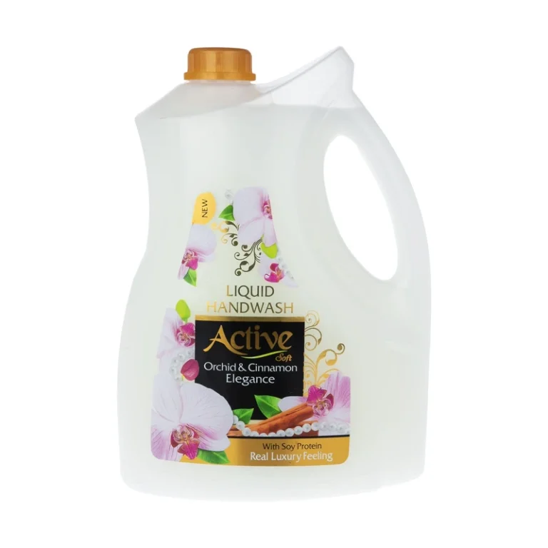 مایع دستشویی اکتیو مدل Orchid & Cinnamon وزن 3750 گرم